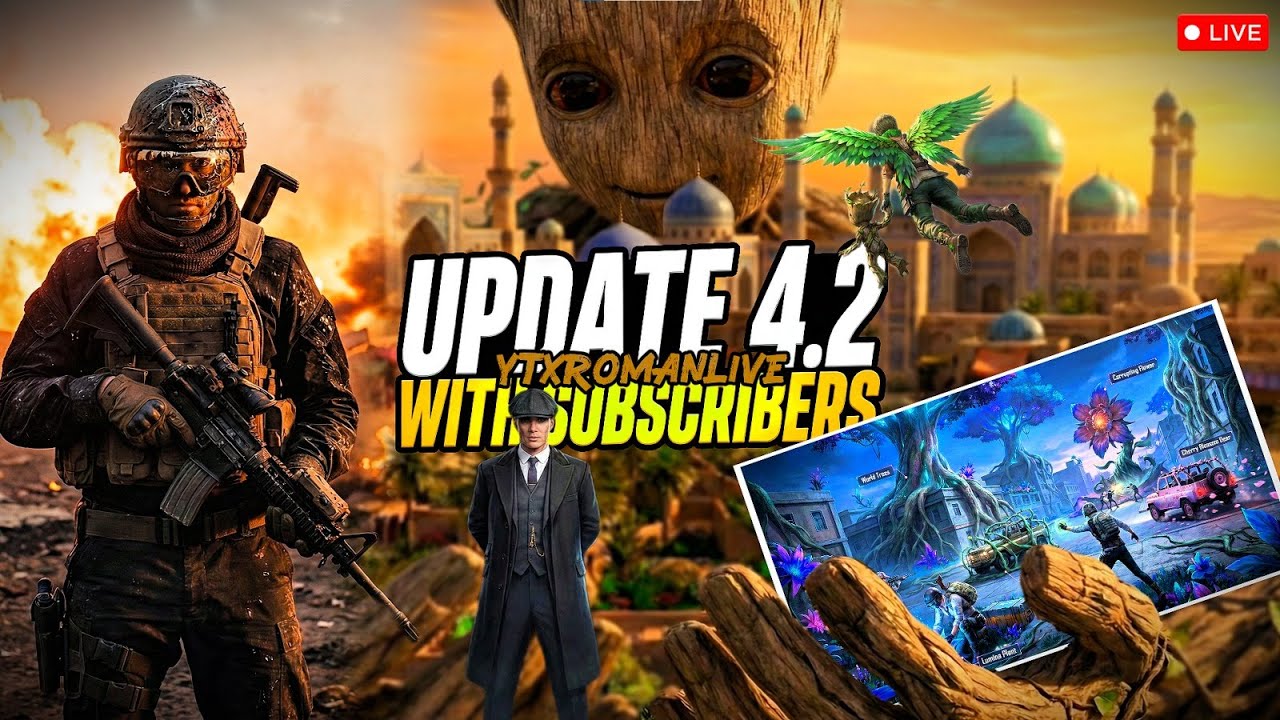 Wow Bgmi 4.2 update Rankpush Live Playing With Subscribers|#bgmilive #shortslive #pubglive
