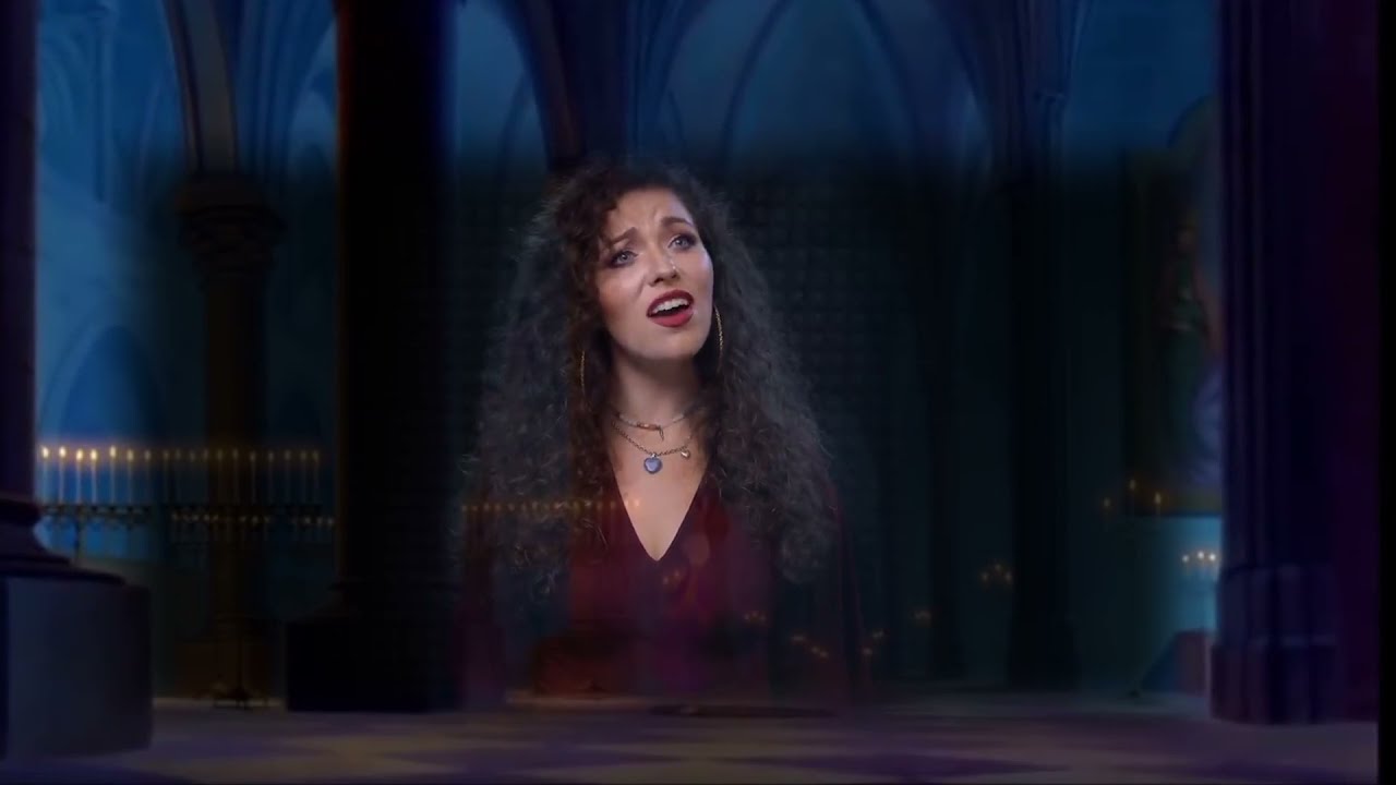 Modlitwa Esmeraldy (God Help the Outcasts - wersja Studia Accantus + animacja Disneya)