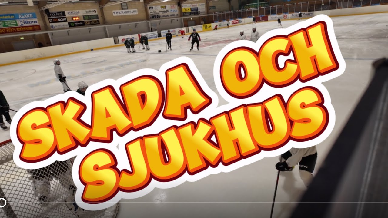 Ture skadar sig på träningen, besök till sjukhus samt bromsproblem.