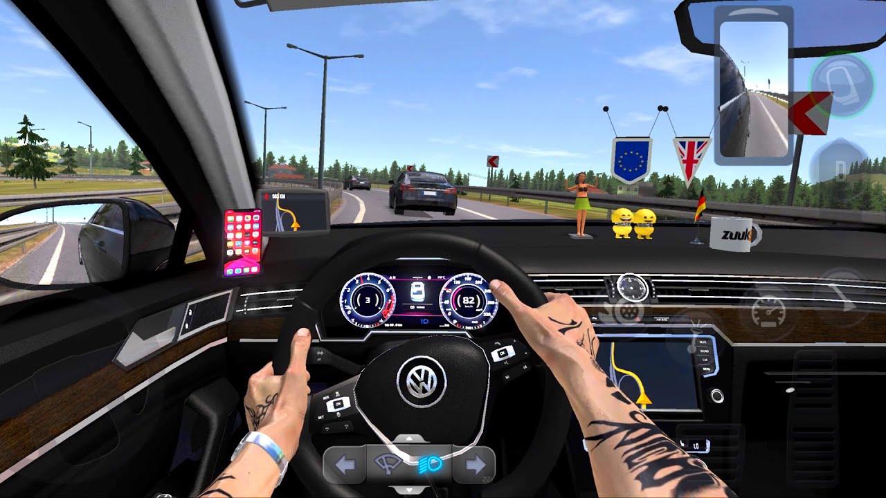 Realistic Interior After Decoration - DLC MOD VW Passat Truck Simulator Ultimate Android Gameplay