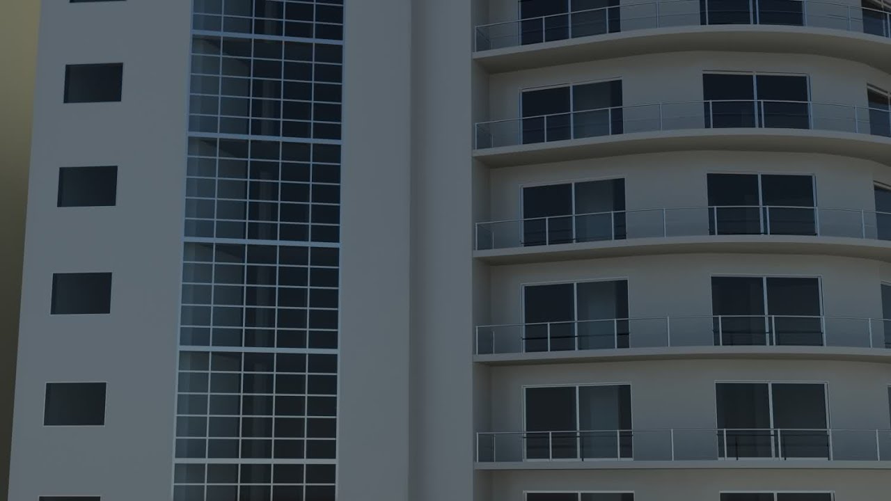 Working with Autocad Files-3ds max  İmport and Modelling(Office buildings) Part 3