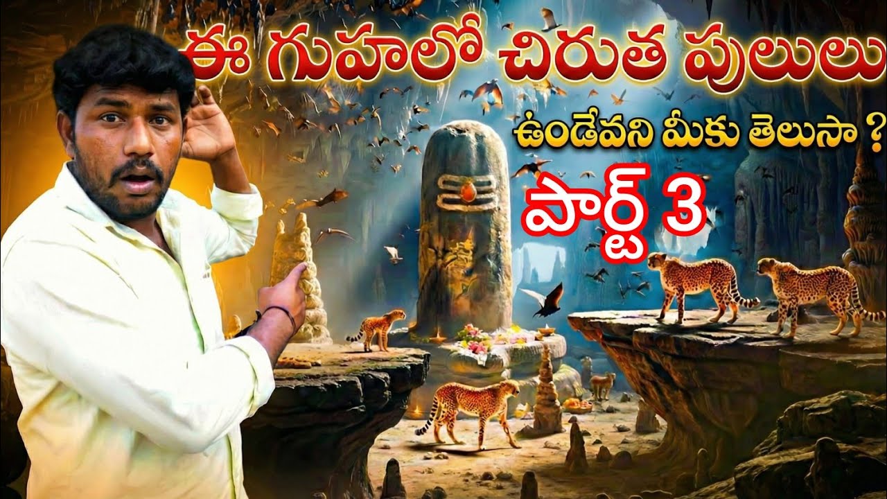 ఈ గుహలో చిరుతపులు నివసించేవని మీకు తెలుసా? 🐯🐯