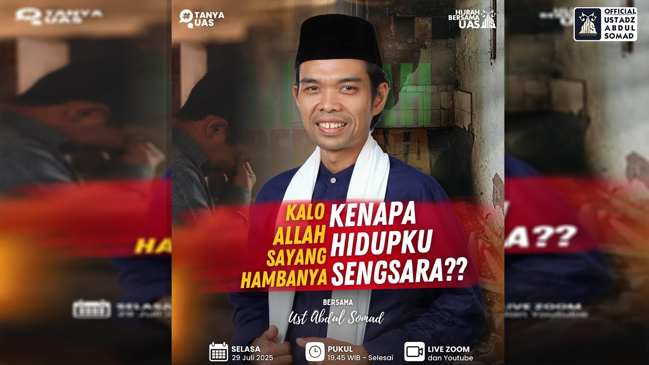 LIVE | Kalo Allah Sayang Hambanya, Kenapa Hidupku Sengsara? 