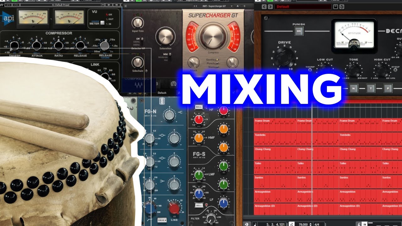 Percussions -  Mixing (Part 1)