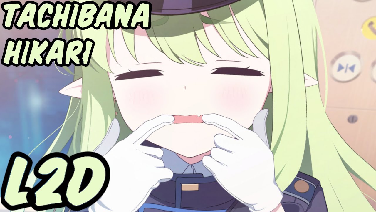 [Blue Archive] Tachibana Hikari L2D [ENG SUB]