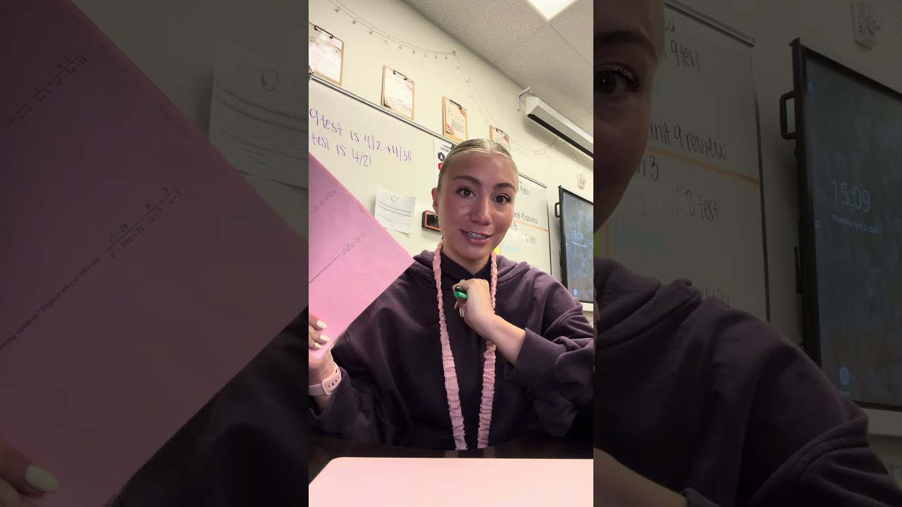 Opening up my high school classroom! #highschoolteacher #teachervlog #teacherlife #teacher