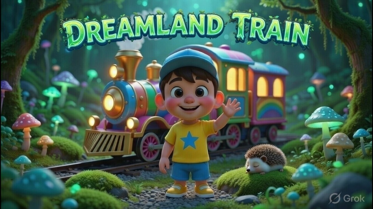 Dreamland Train Through Magical Forests | 2:26:05 Hours | Kids Bedtime Song | CocochubbyTV