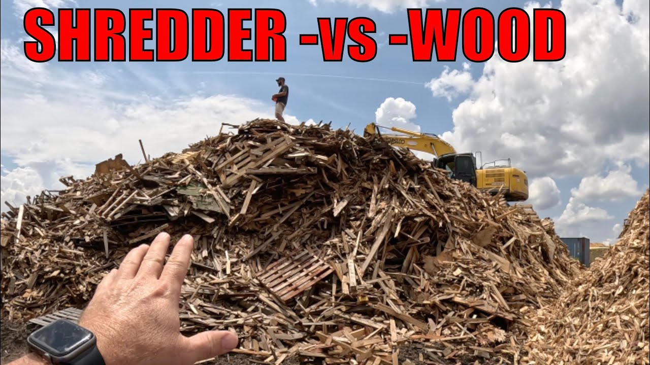 Intense FACE-OFF: Rotochopper Shredder vs Pallets & Logs!