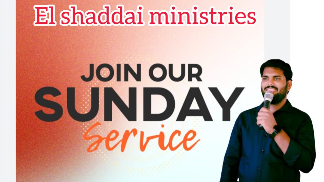 EL-SHADDAI MINISTRIES is live! Sunday service pastor esther namavaram second service