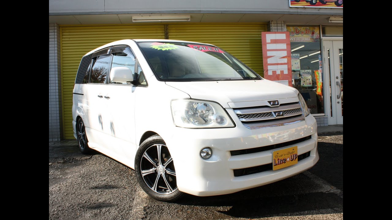 【H15年式　トヨタノア中古車　動画】Xナビスペシャル☆フルエアロ☆ローダウン☆埼玉県ふじみ野市　格安ワンボックス専門店
