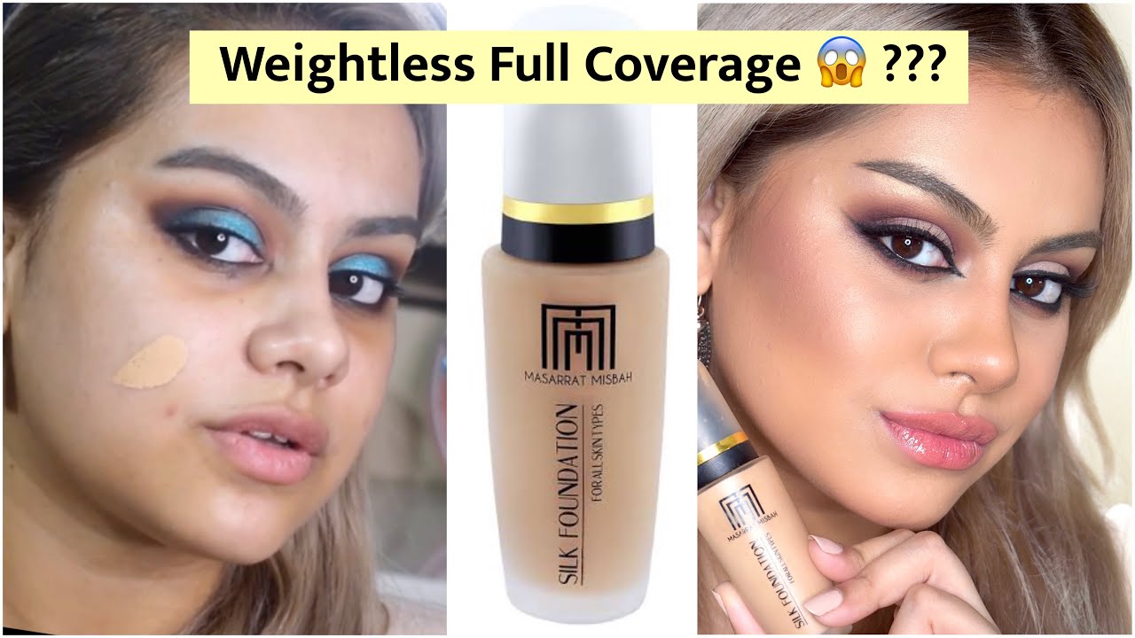 Masarrat Misbah Silk Foundation Review & Wear Test - is it really for all skin types?