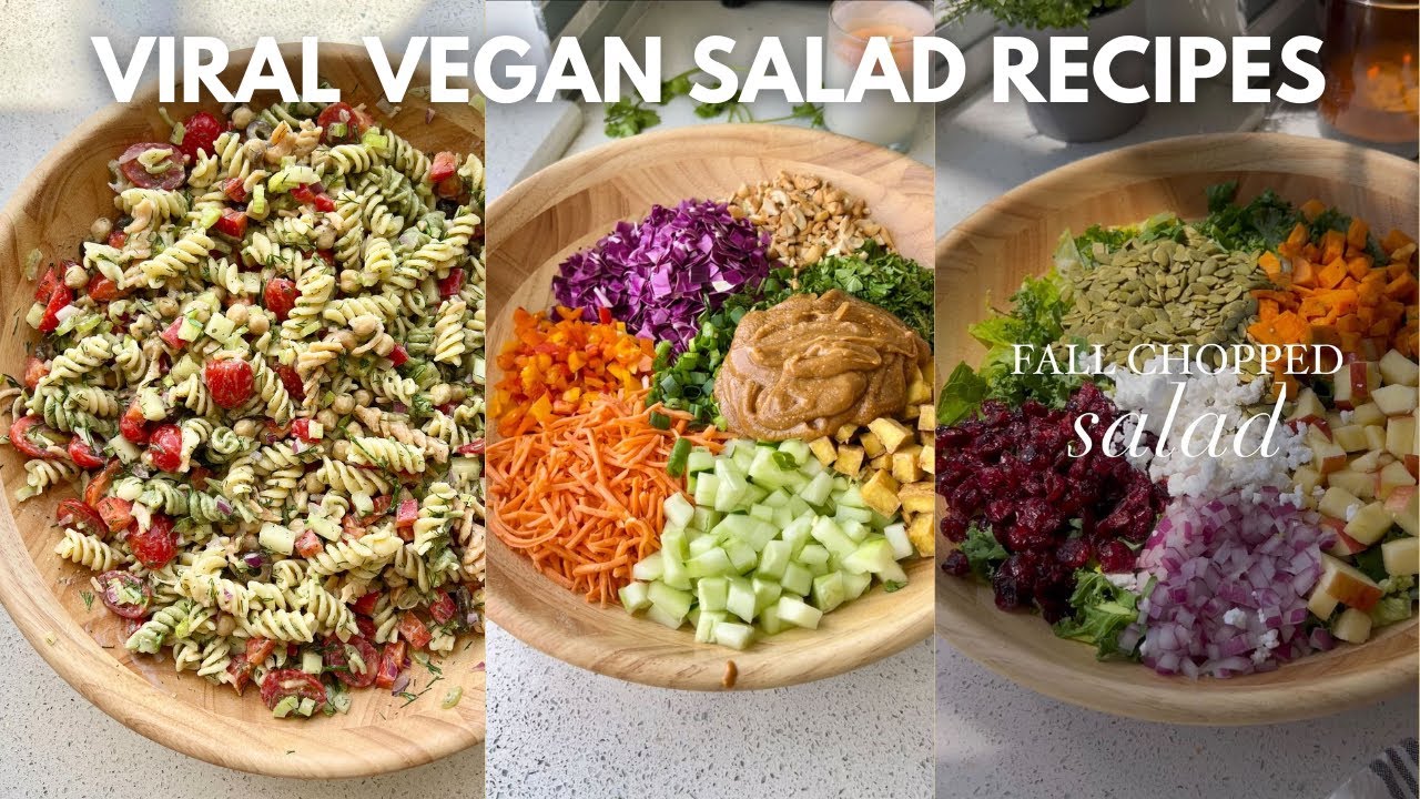 Viral vegan salad recipes | by healthygirlkitchen | compilation