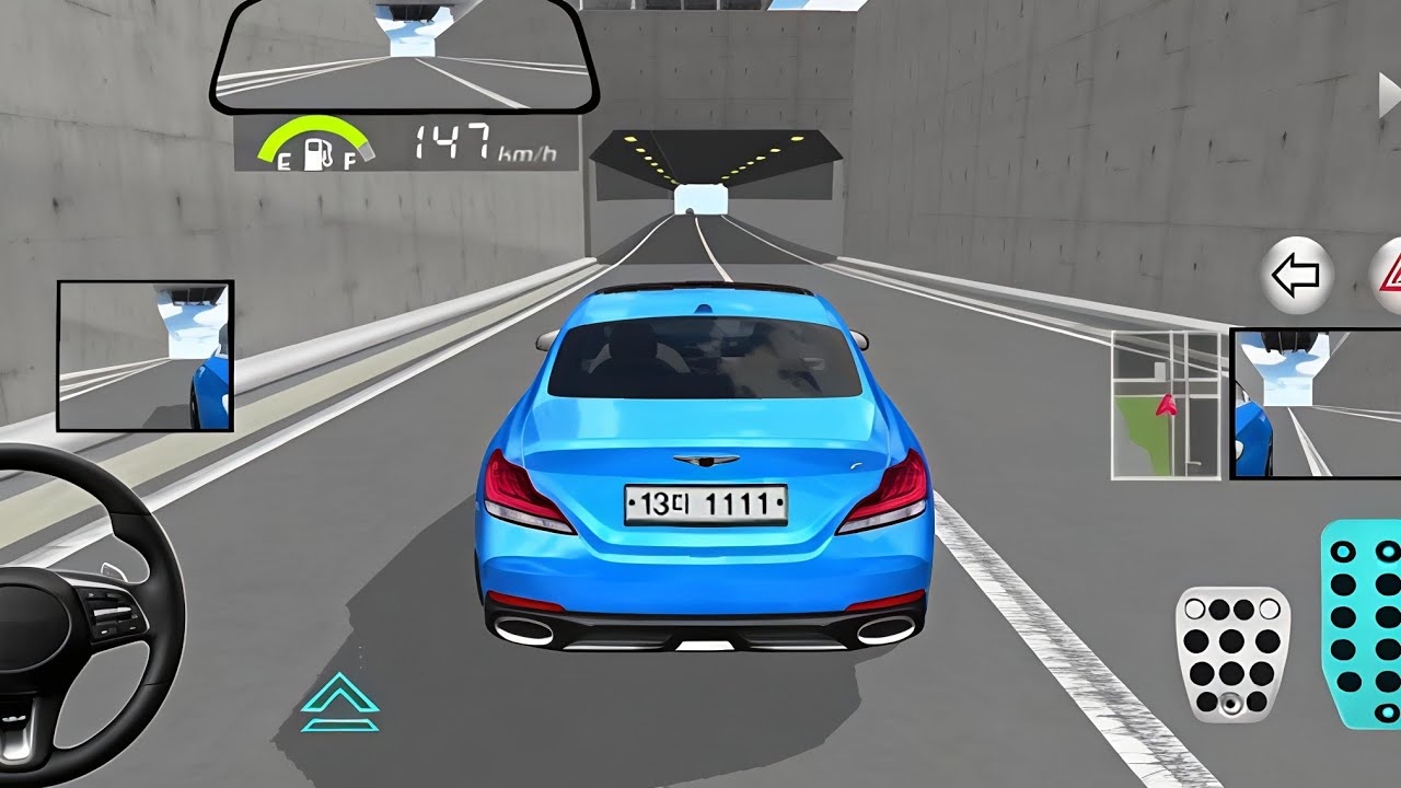 New Blue Mercedes G63 For Parking - 3d Driving Class android game || Car Game #gameplay #cargame