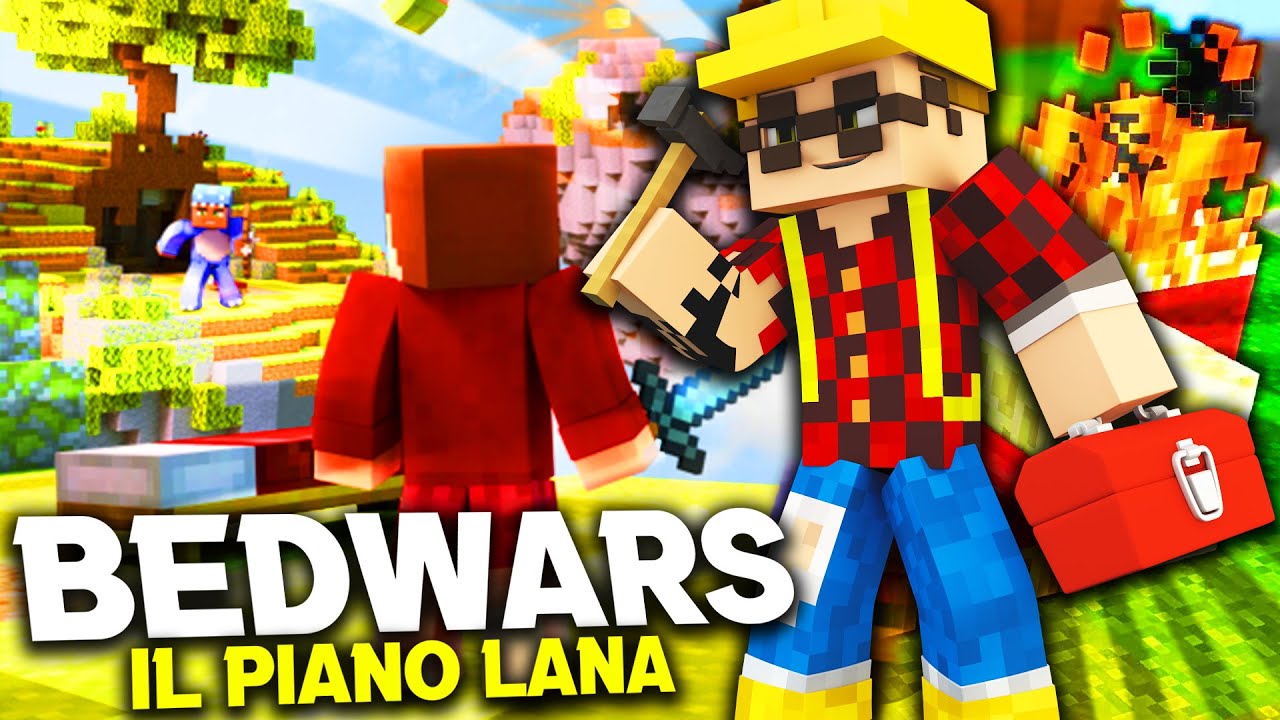 BEDWARS - COPRO IL LETTO DI UN ALTRO COLORE E FUNZIONA DAVVERO !!