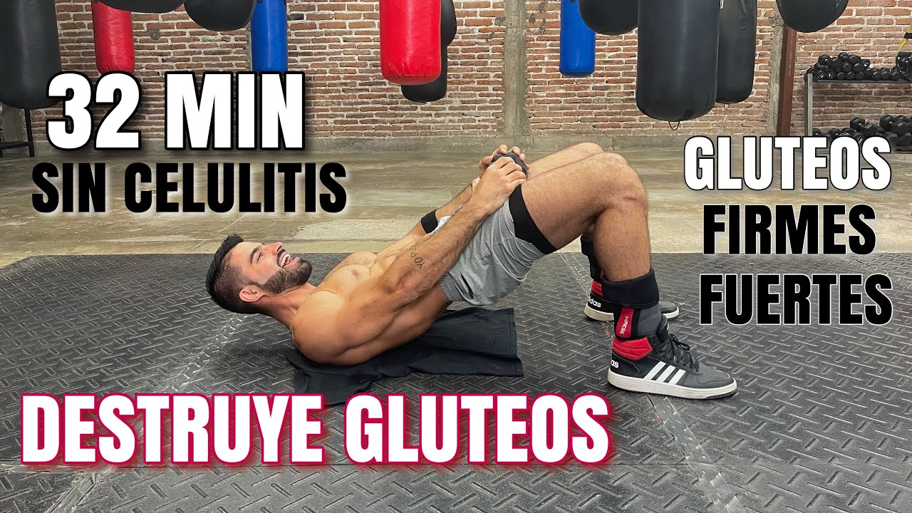 Destruye Gl&uacute;teos En Casa (32 Minutos) Rutina Para Tonificar Gl&uacute;teos