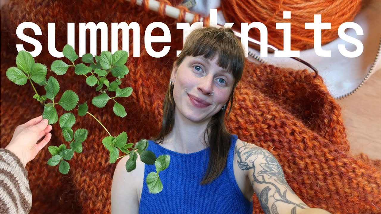 SPRING VLOG -  summerknits and momlife