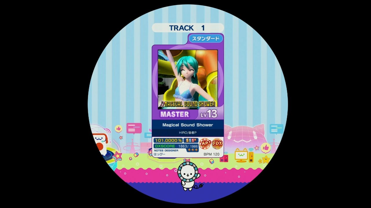 【maimai CiRCLE】Magical Sound Shower MASTER AP