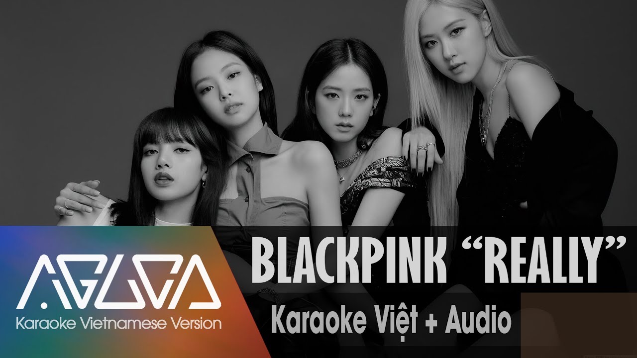 [Karaoke Việt + Audio] REALLY - BLACKPINK
