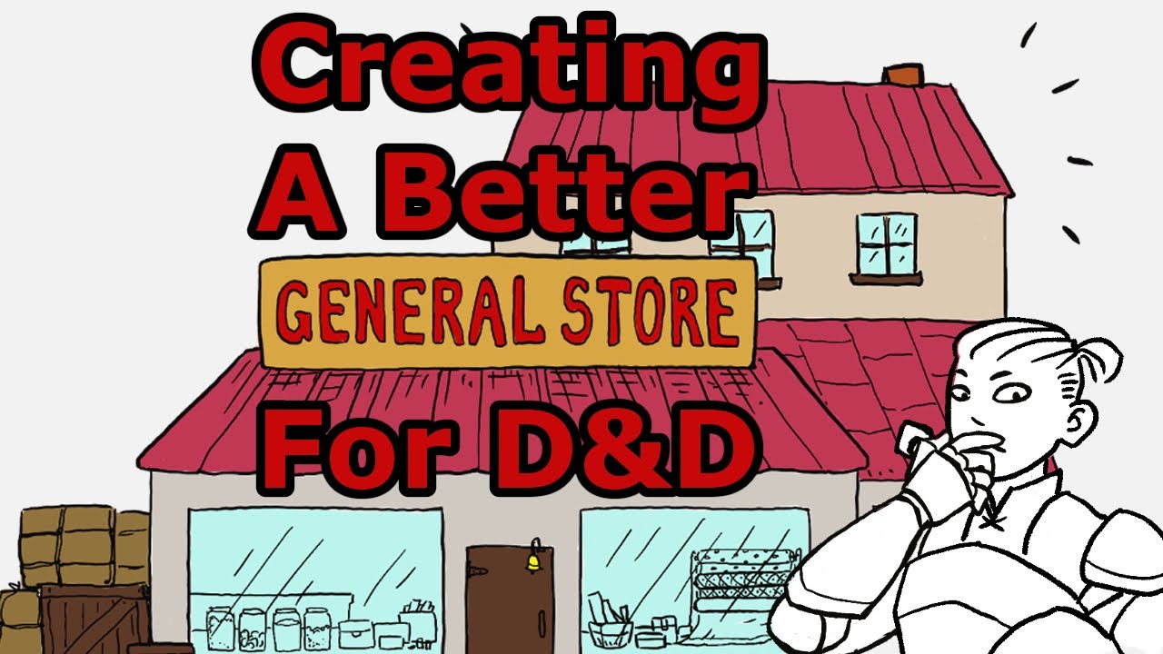 Улучшение городов D&D: как сделать магазины D&D