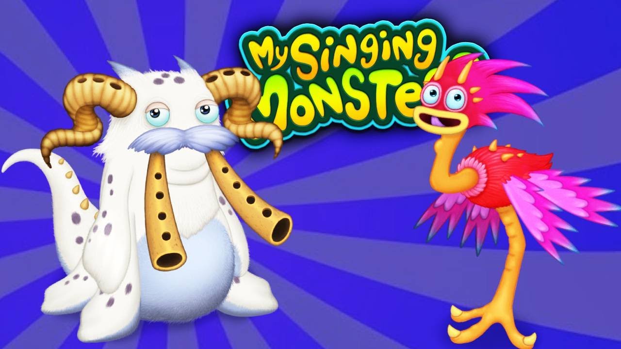 МИФИЧЕСКИЕ МОНСТРЫ - ГУ-ДЖУБ и СТРАВОК Мои Поющие Монстры / My Singing Monsters