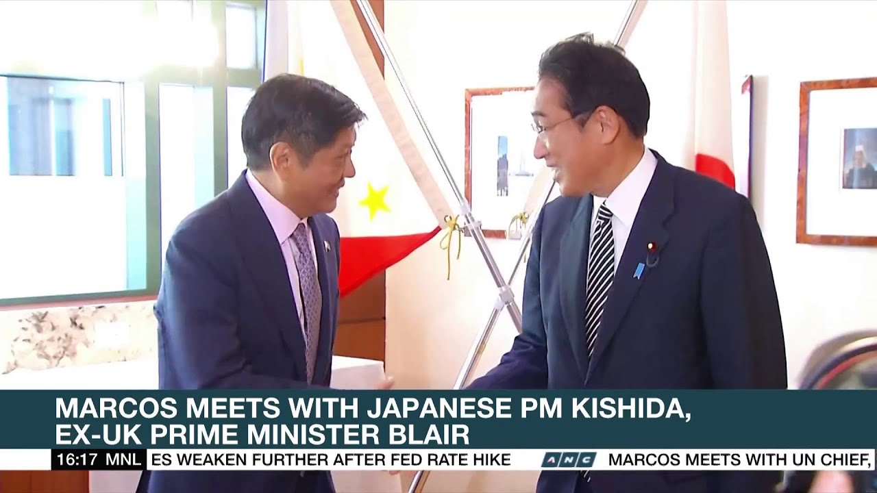 Marcos meets with Japanese PM Kishida, Ex-UK Prime Minister Blair | ANC