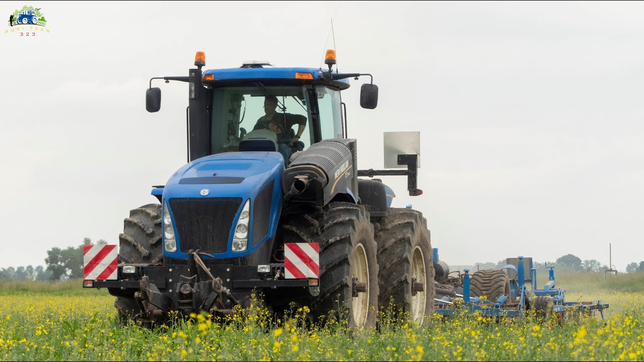 NEW HOLLAND T9.565 - LEMKEN KARAT 9 WORK IN ITALY | Agriteam323