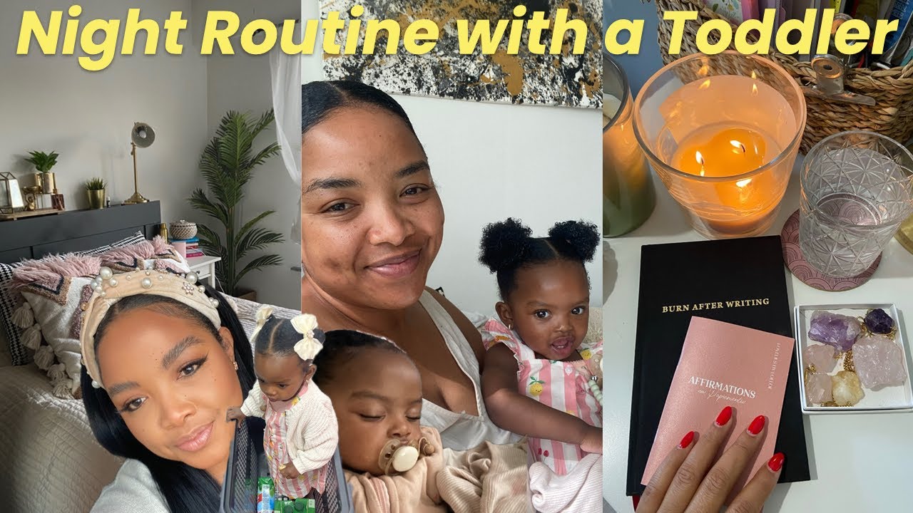 Peaceful Night Routine with My 15-Month-Old | Haul, Dinner, Bath Time & Mom Self-Care & Slow Evening