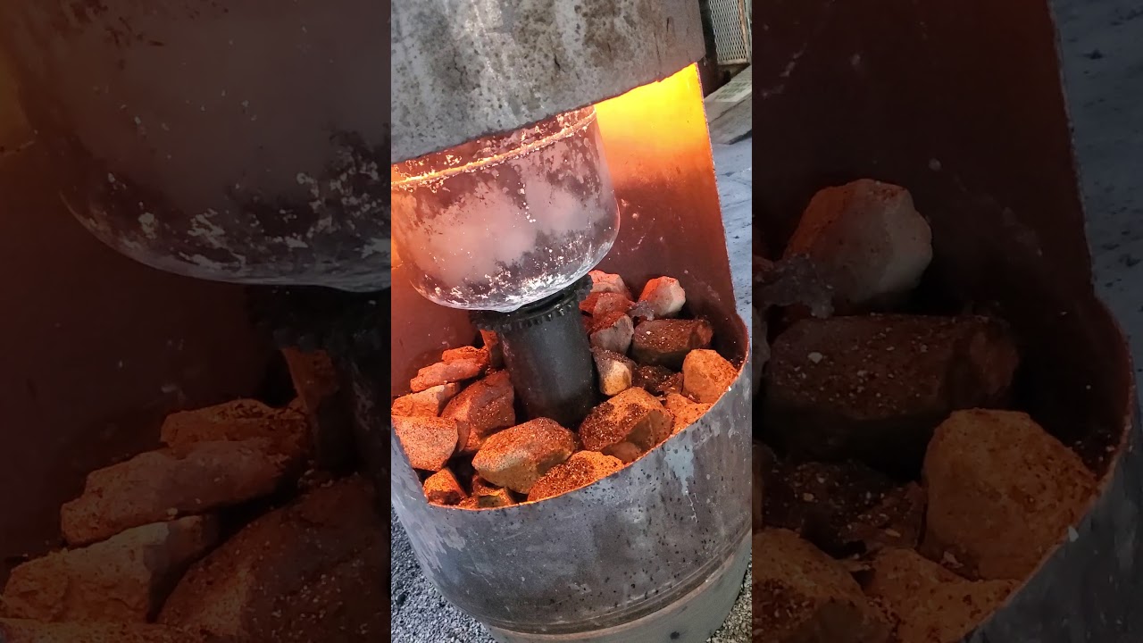 Waste oil burner like no other. No door required and does not leak exhaust fumes.