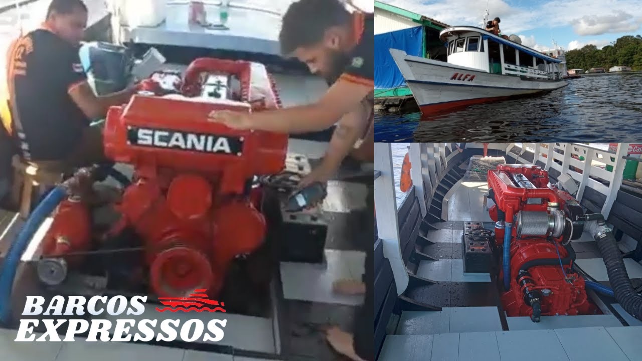 B/m Alfa - Scania 360HP DS11 - Preparativos para Parintins