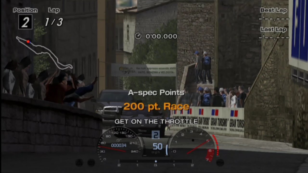 Gran Turismo 4 200 Point Races In A Nutshell