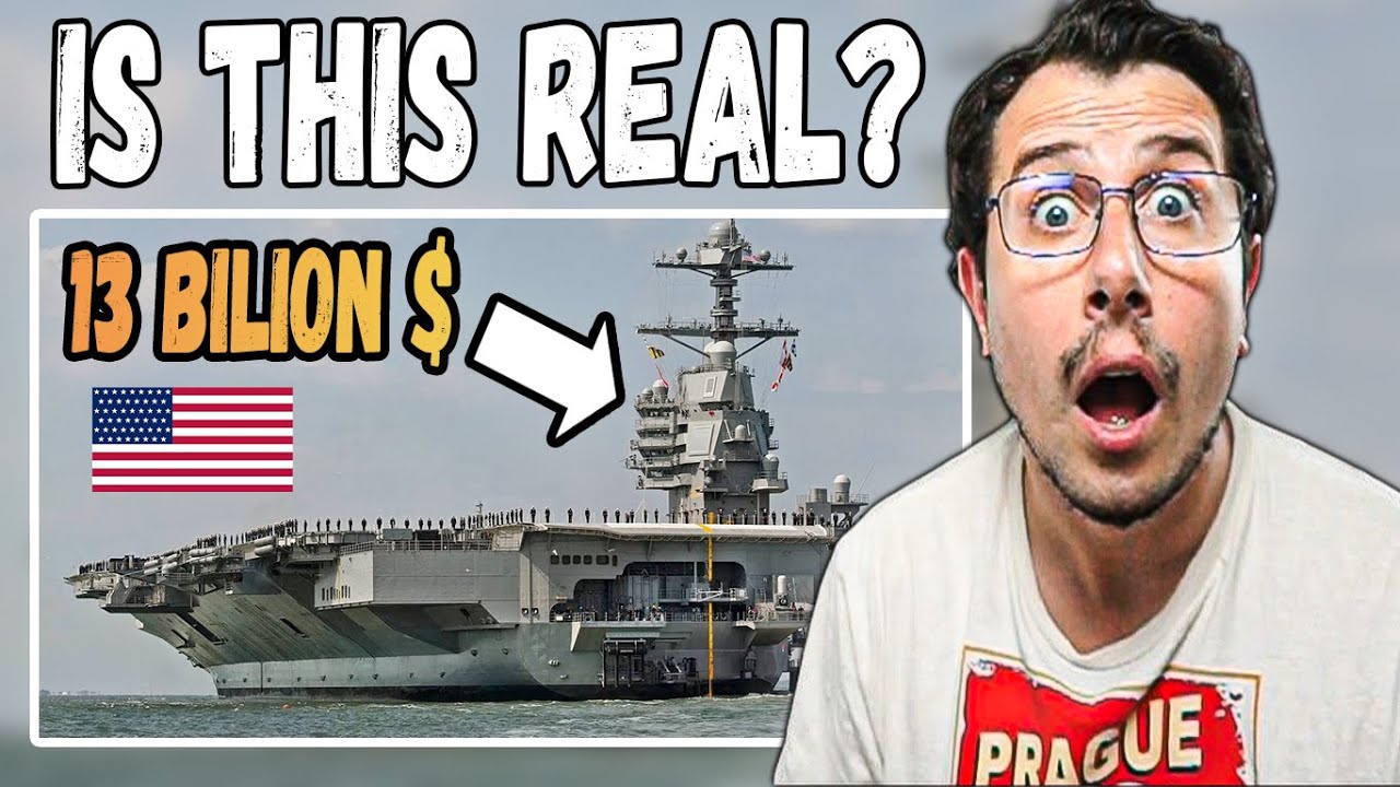 Italian Reacts US Navy's $13 Billion Aircraft Carrier