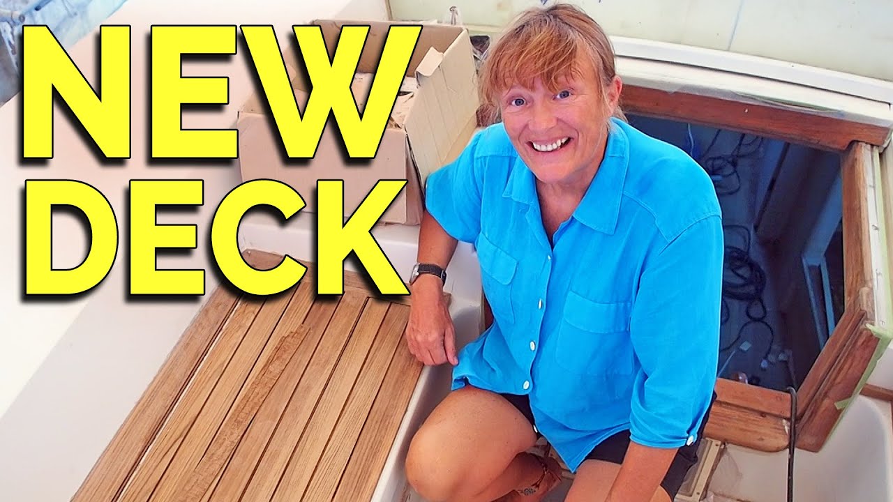 Total Sailboat Refit (deck and topsides, prep and painting) Part 2 - Sailing Ep199