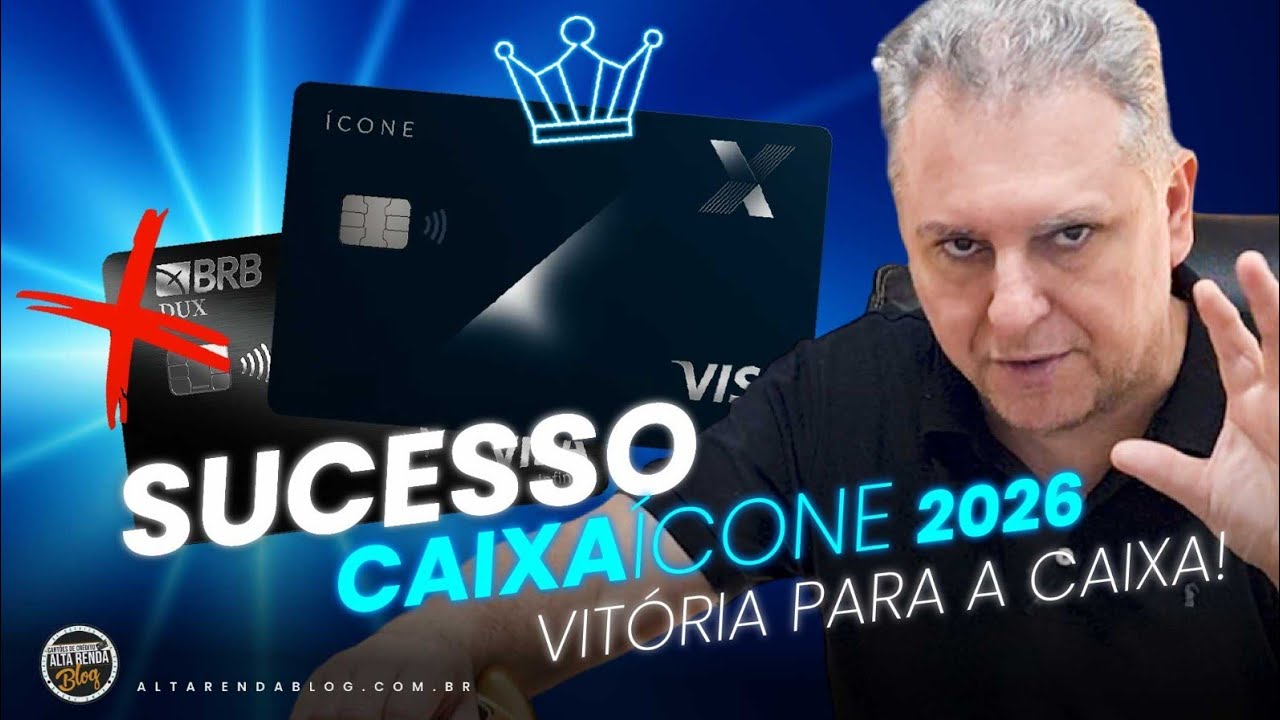 💳O SUCESSO DO CARTÃO CAIXA VISA INFINITE ÍCONE 2026! A ESTRATÉGIA QUE VAI SACUDIR O MERCADO.