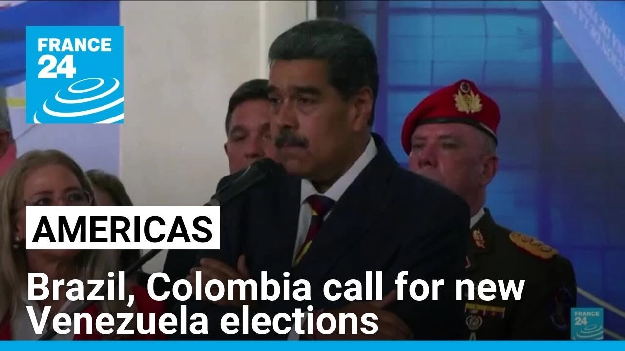 Brazil, Colombia urge new Venezuela vote, as opposition cries foul &bull; FRANCE 24 English