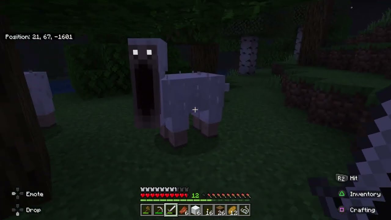 Minecraft&rsquo;s Scary Screaming Sheep :O