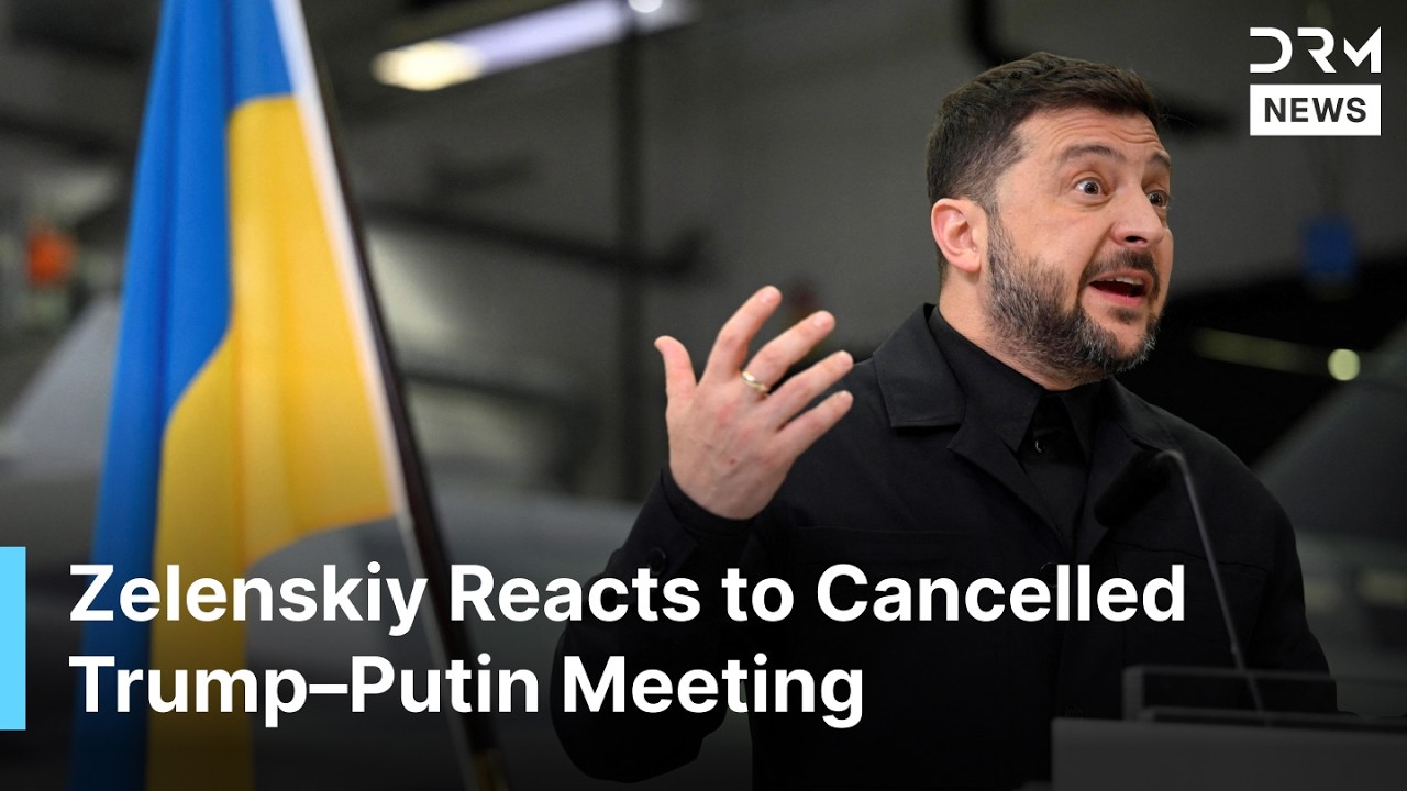 Zelenskiy Asked About Trump–Putin Meeting Cancellation: “Russia Can’t Hold Occupation” | AC1G