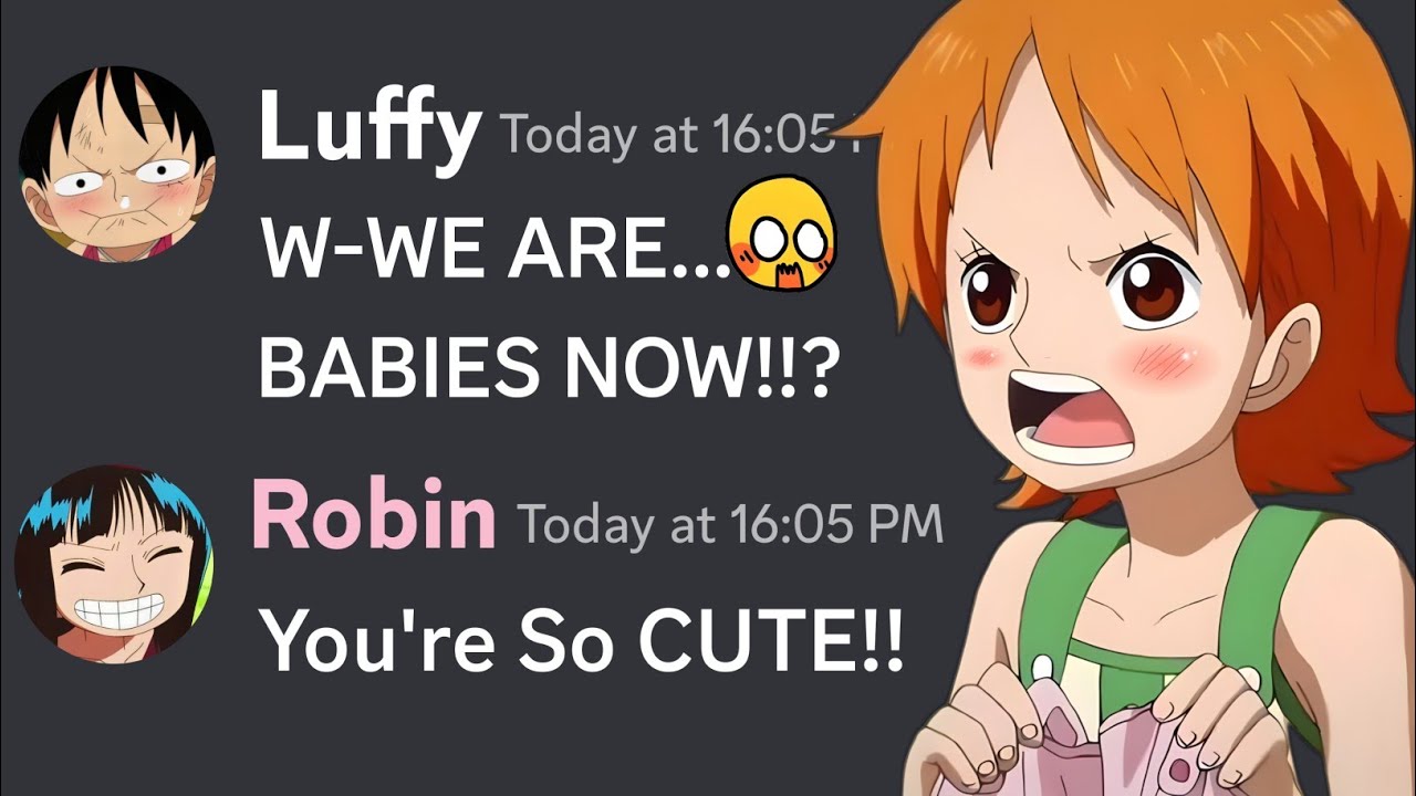 If the StrawHats Were Turned into Babies for 24 Hours...