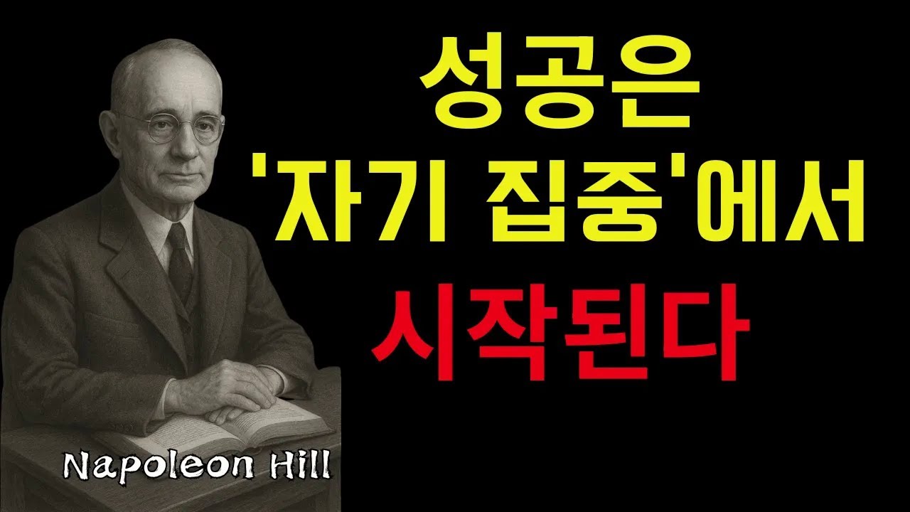 매일 자신에게 집중하는 사람의 인생은 이렇게 달라진다 - 나폴레온 힐