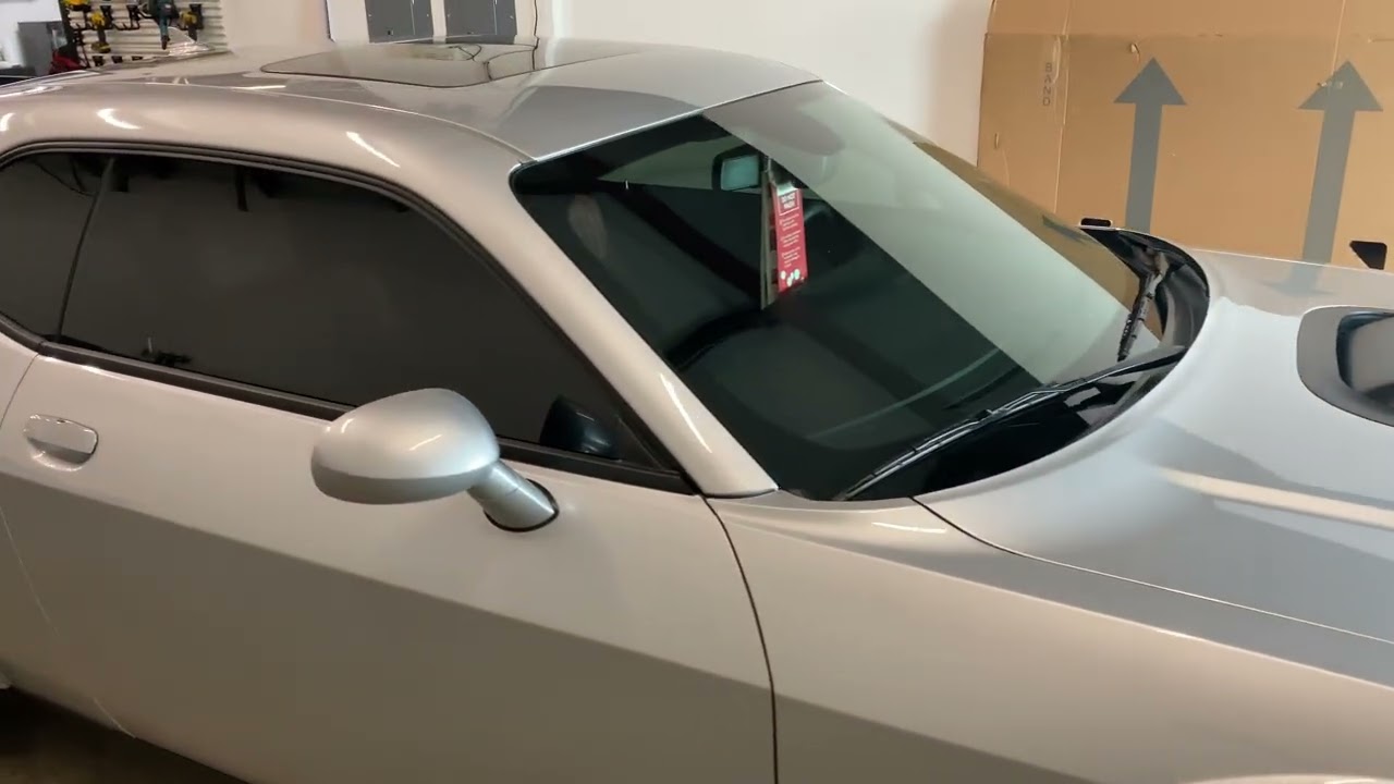 Tulsa Auto Wraps | White Glove Auto | 2022 Challenger Scat Pack| XPEL Prime Window Tint| Walk-around