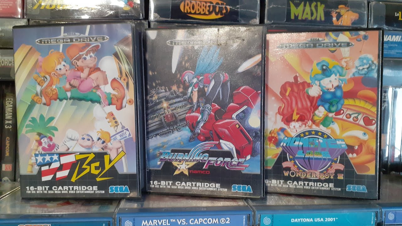 Session ARCADE sur SEGA MEGADRIVE !