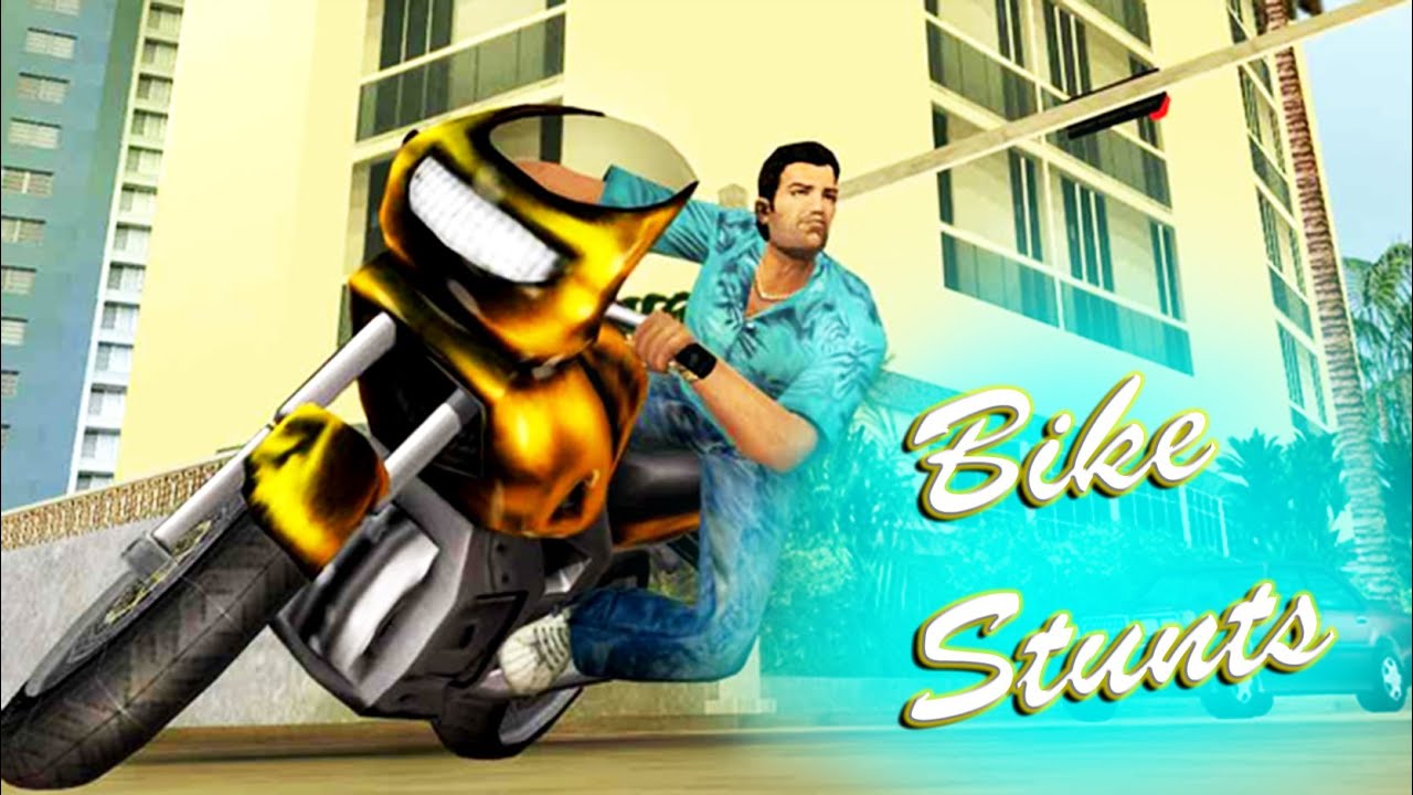 High Jump With Different Bikes In Vice City | GTA  Vice City