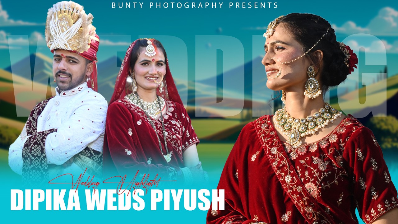 Dipika Weds Piyush|| Letest Wedding Highlight || Traditional Himachali Wedding
