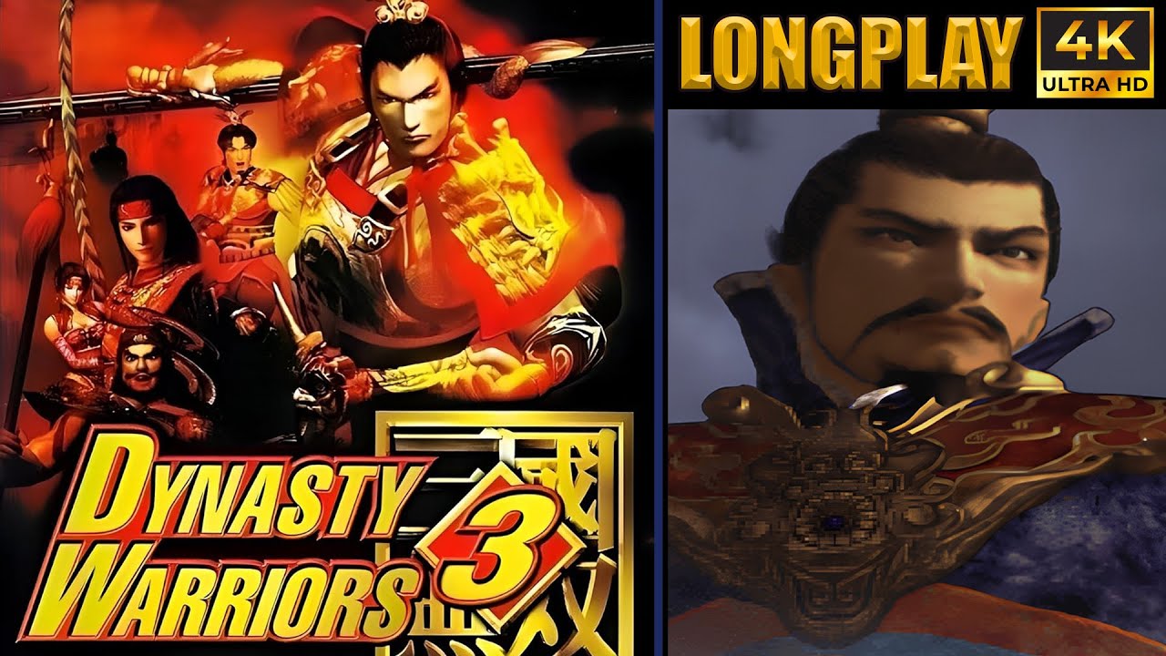 Dynasty Warriors 3 Longplay | Cao Cao - Full Game Walkthrough | No Commentary PS2 4K