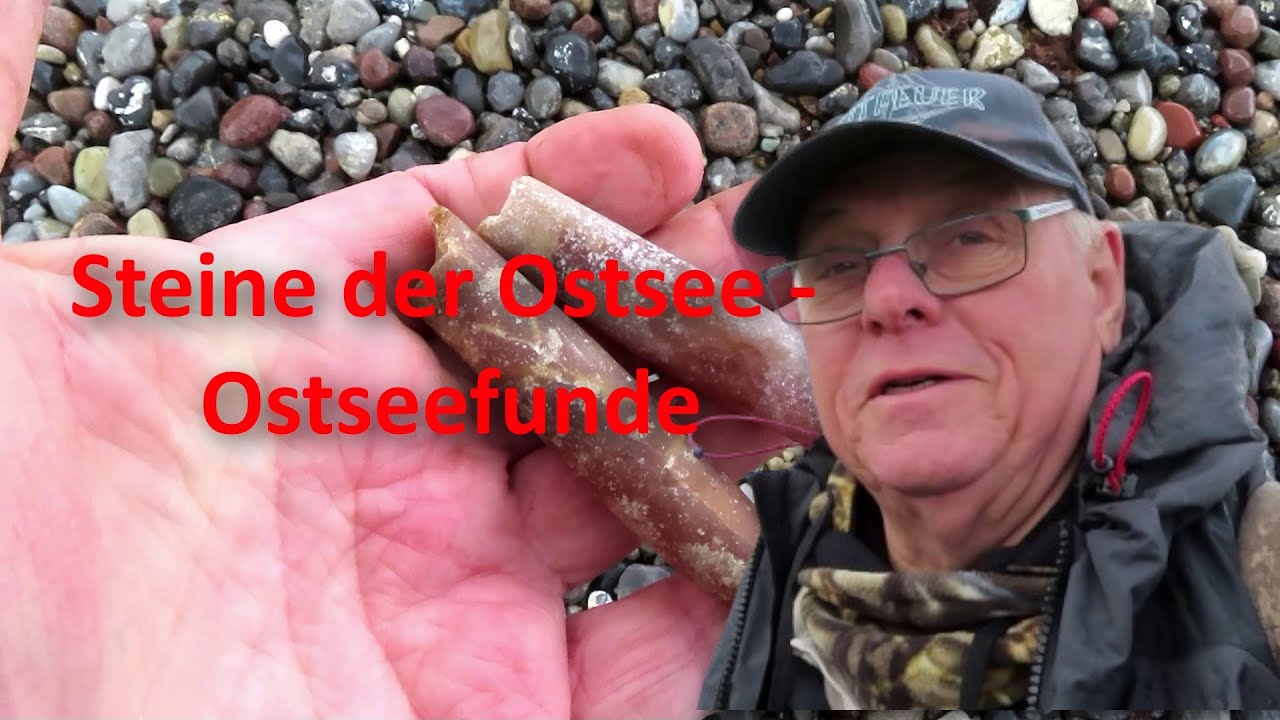 Steine der Ostsee Ostseefunde