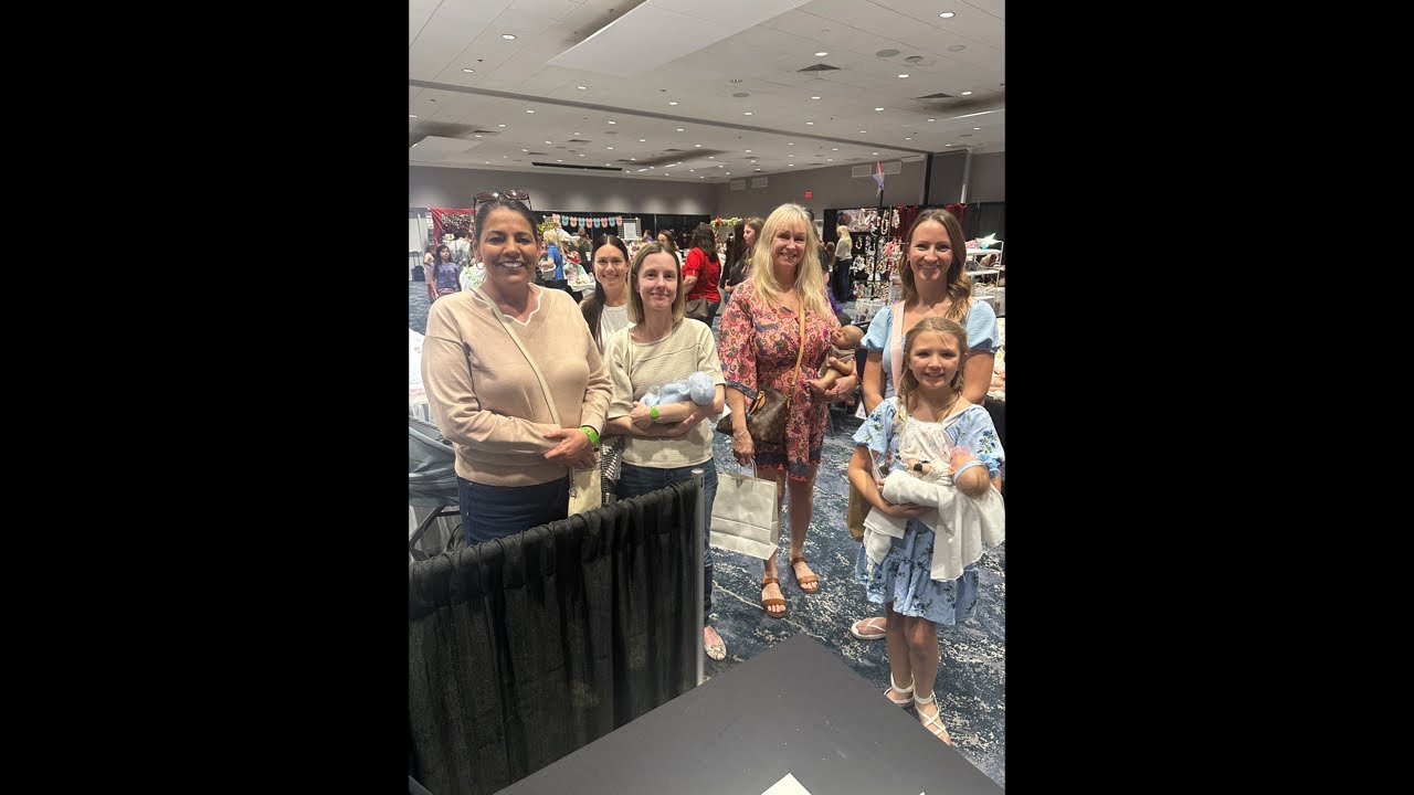 Live reborn doll box opening @yophi doll show!!!