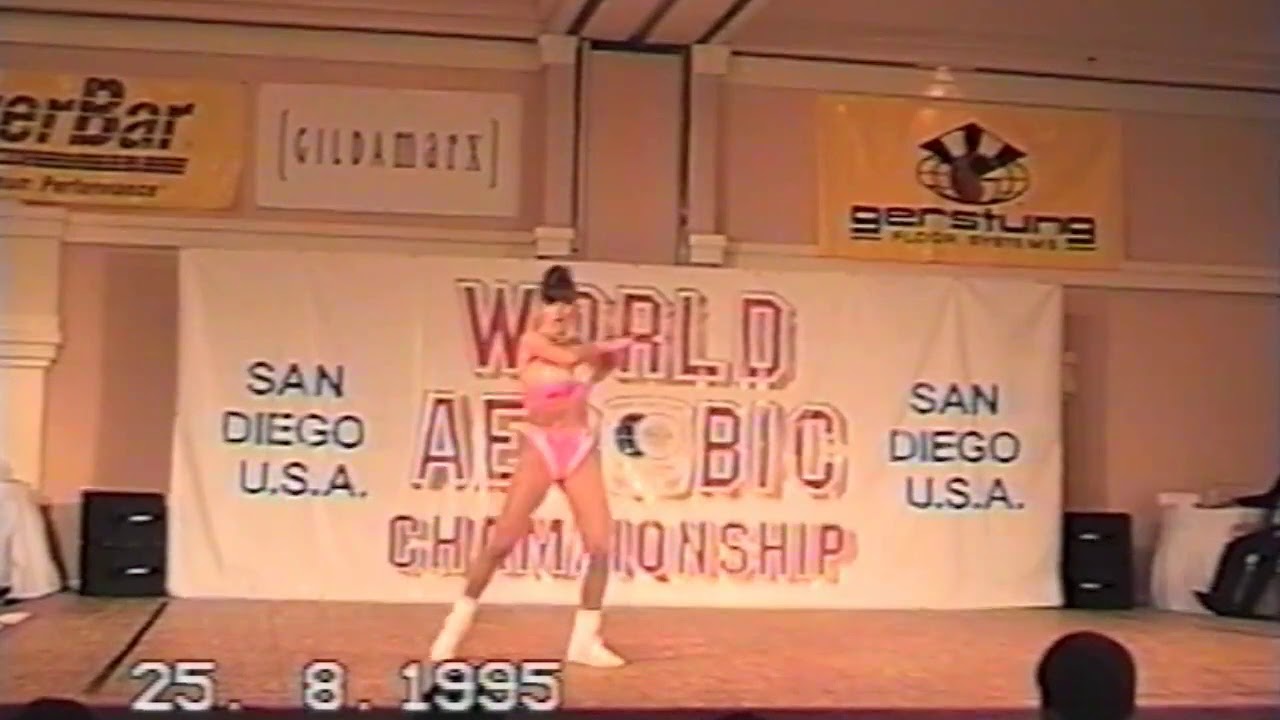 Olga Sipkova (Czech Republic) - 1995 World Aerobic Championship