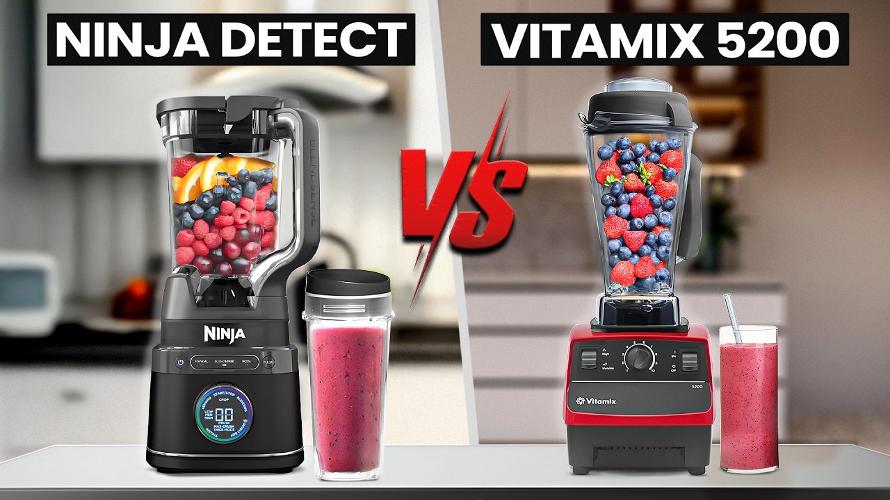 Ninja Detect против Vitamix 5200 — сравнение лучших блендеров