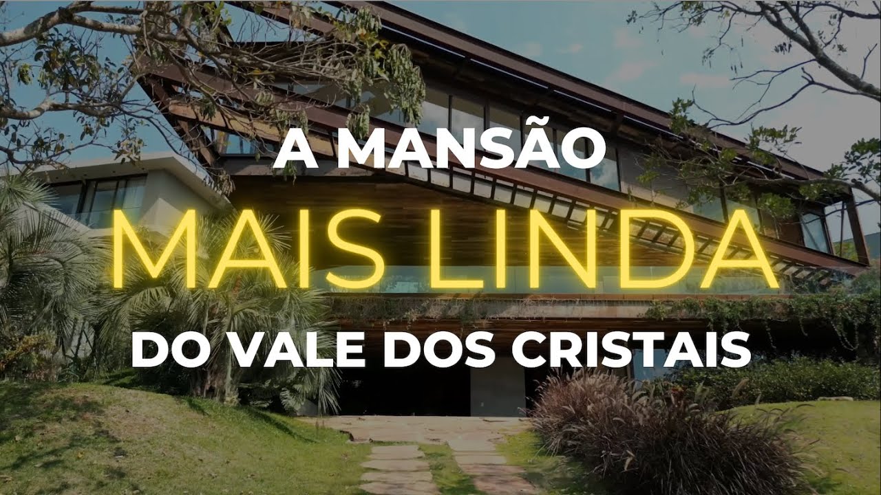 A casa mais LINDA do Vale dos Cristais em Nova Lima:MG