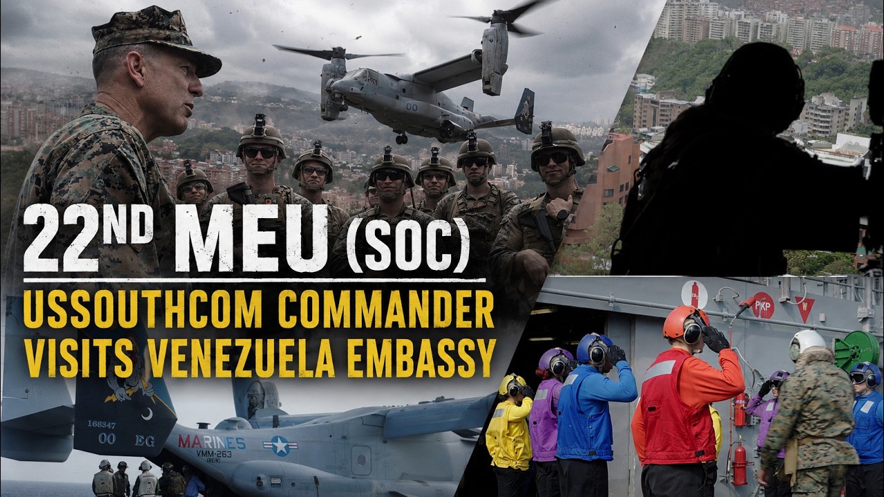 22nd MEU (SOC) | USSOUTHCOM Commander Visits Venezuela Embassy