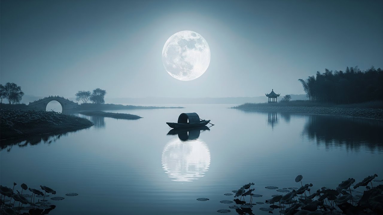Relaxing Music for Sleep | Slow Guzheng Texture